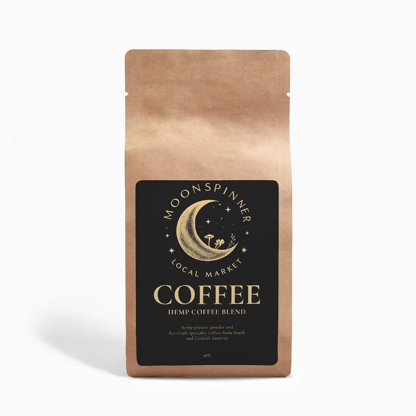 Hemp Coffee Blend - Medium Roast 4oz