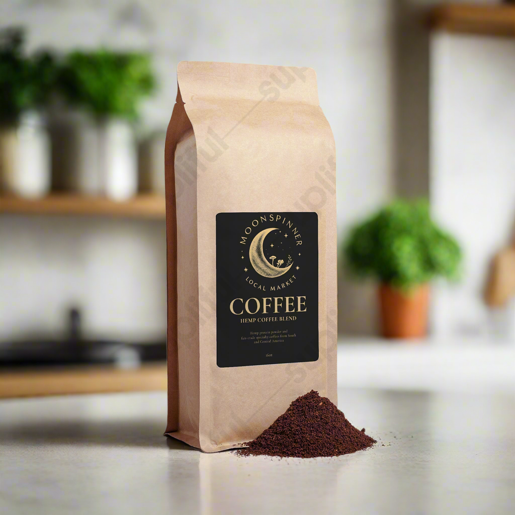 Hemp Coffee Blend - Medium Roast 16oz